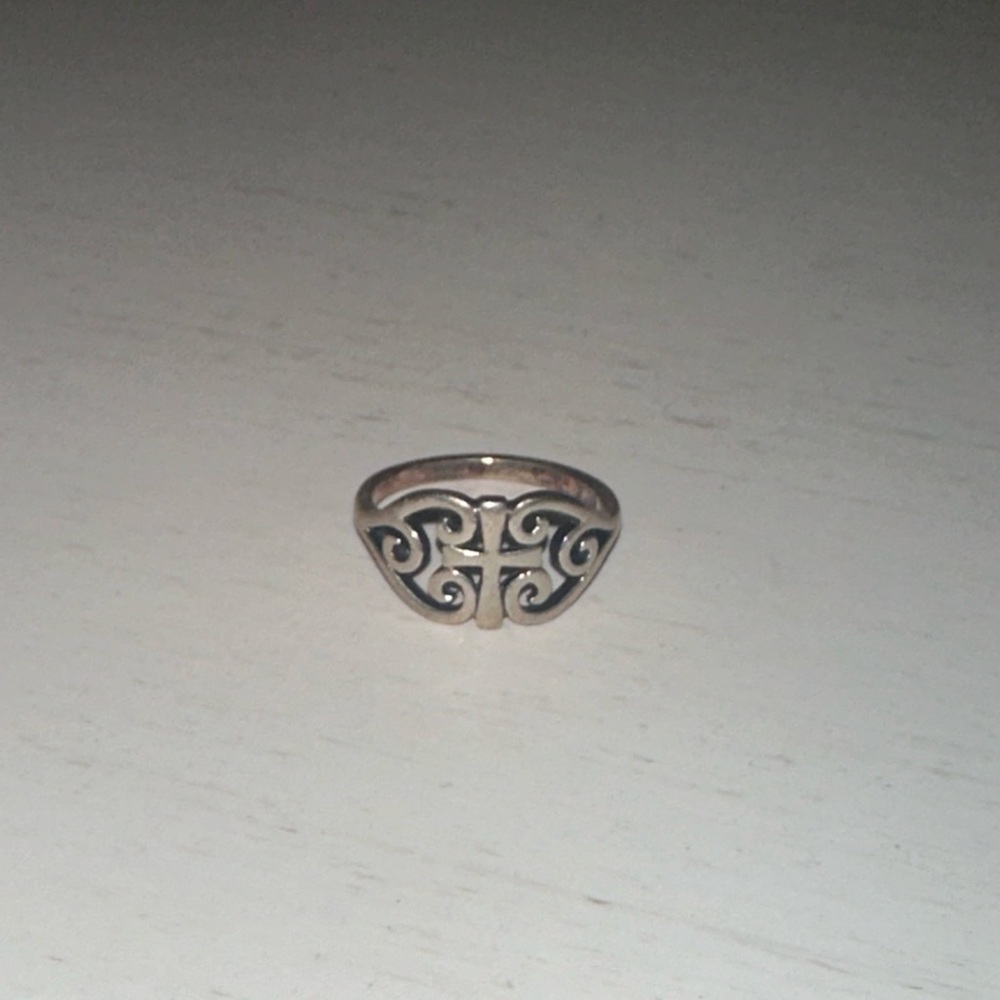 James Avery Scroll Cross Ring
